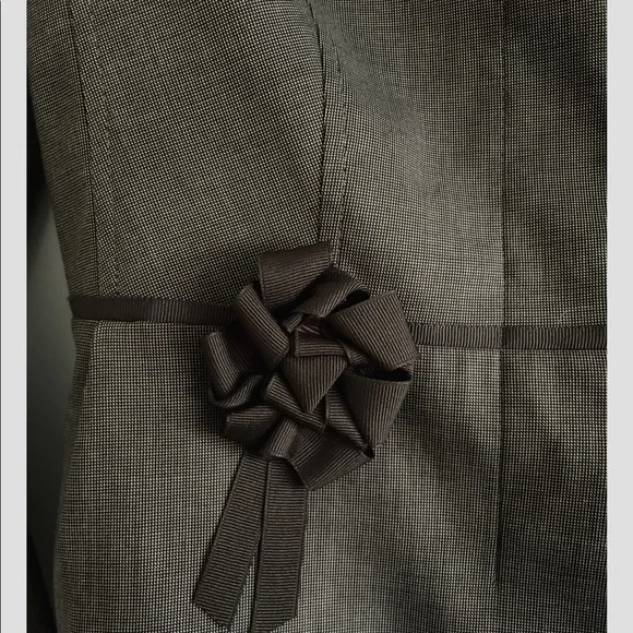 Banana Republic Blazer Jacket Long Sleeve Button Front  Brown. Size 0 - Picture 6 of 8